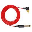 Кліп корд RCA Slim Red (Кутовий)
