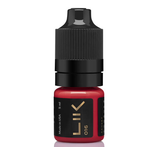 Пигмент Lik Lips 016 Sanset для перманентного макияжа, 5 мл