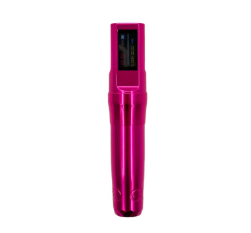 Беспроводная тату машинка для татуажа и перманентного макияжа DEFENDERR ONYX AIR Pink