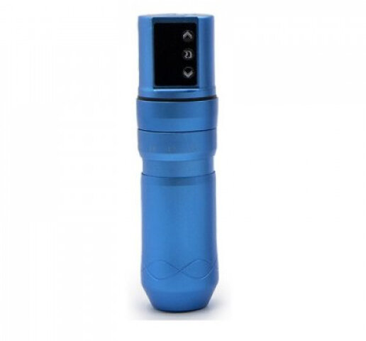 Беспроводная машинка для татуажа и тату Defenderr Vector Baby Blue