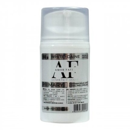Первичная анестезия WHITE-CAINE 12.5% крем анестетик 50 грам AMOR-FATI