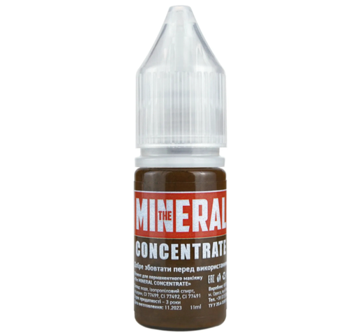 Пигмент для перманентного макияжа The Mineral Concentrate №58 Brown, 11 мл