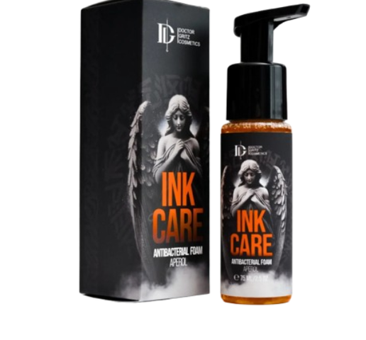 Пена антибактериальная для очищения тату Dr.Gritz InkCare Апероль 75 мл