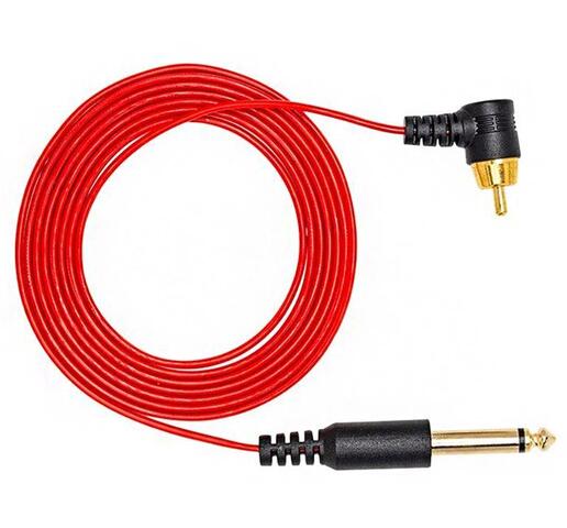 Кліп корд RCA Slim Red (Кутовий)