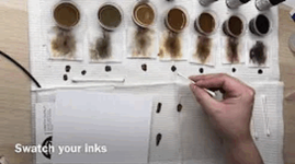 Tina Davies x Perma Blend Ink. Як я роблю зразки.