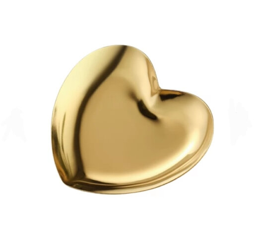 Лоток для інструментів, Heart - золото  9*8,5см